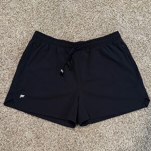 Fabletics XL Black Athletic Shorts